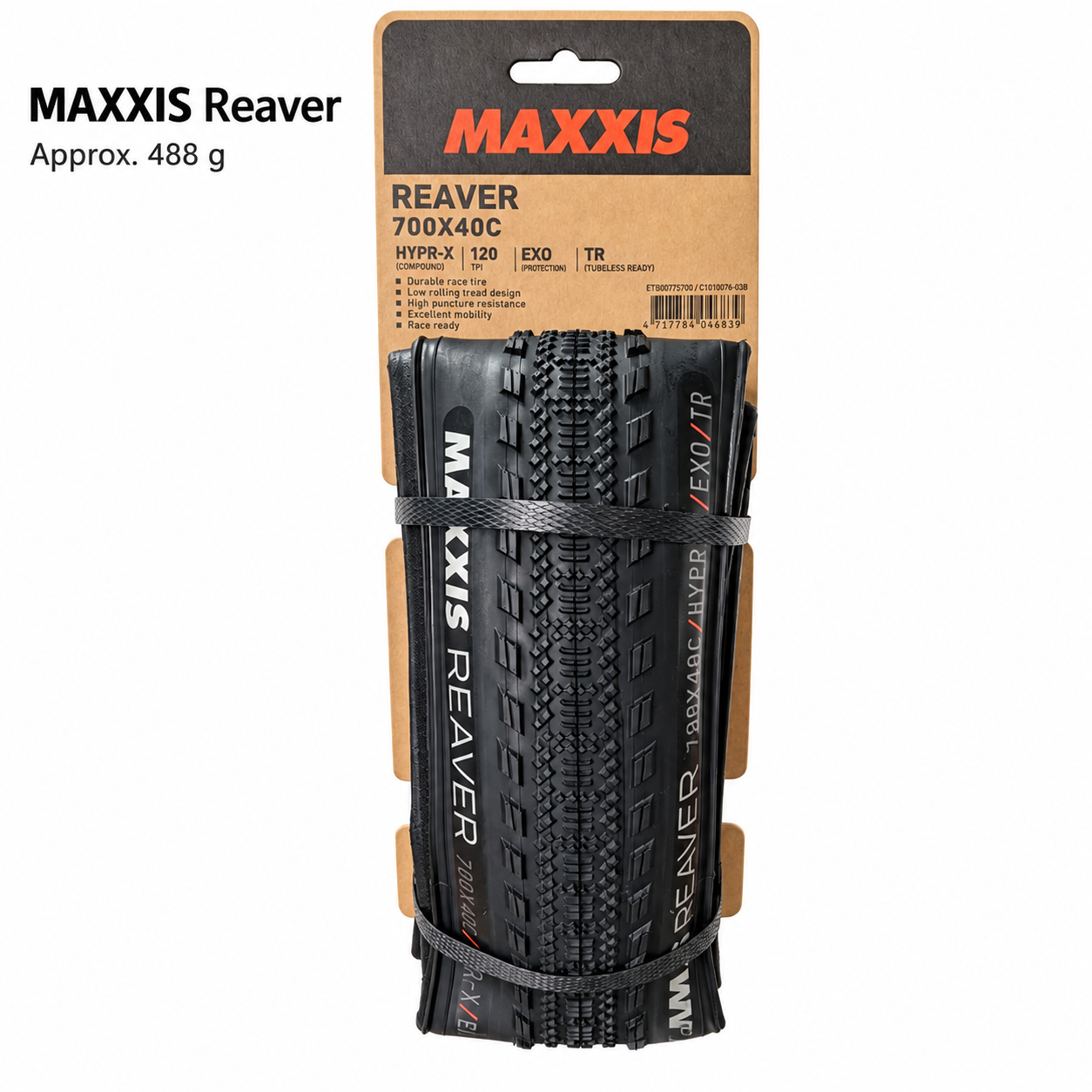 MAXXIS Receptor and Reaver EXO TR Folding Gravel Tires