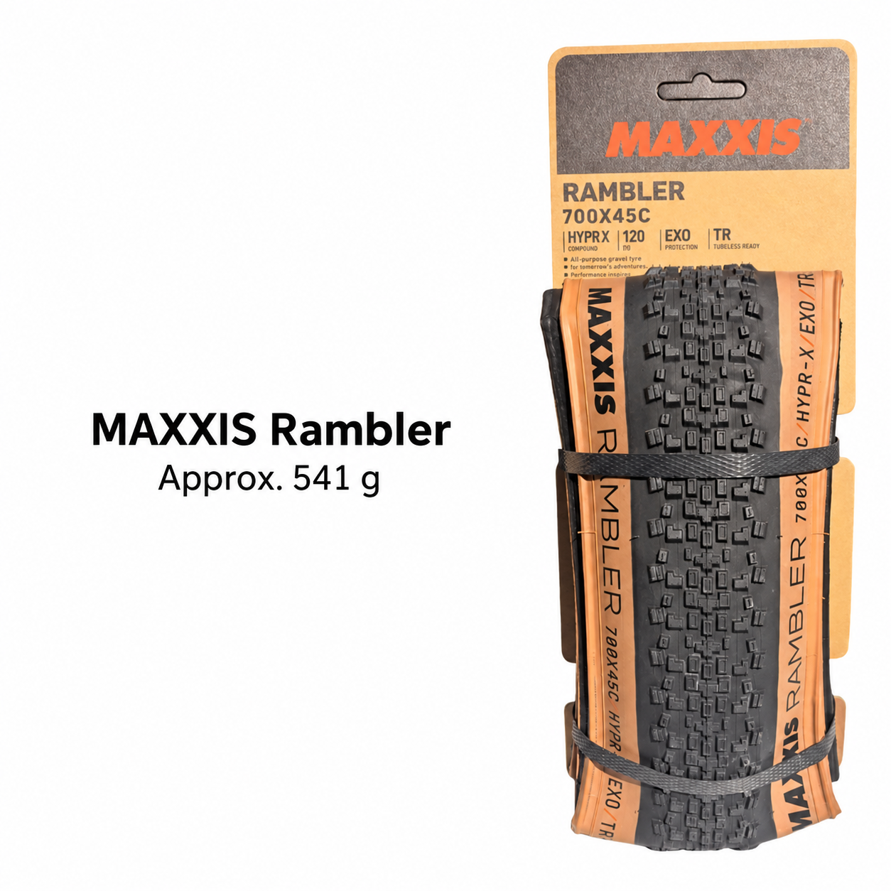 MAXXIS Rambler EXO TR Folding Gravel Tire