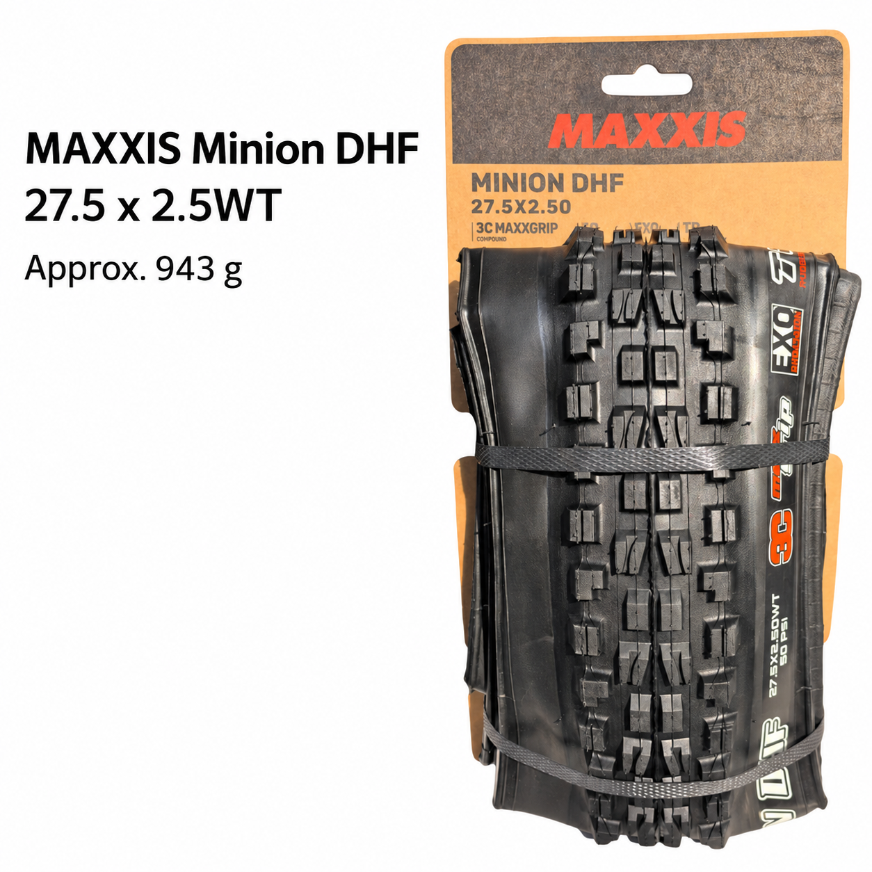 MAXXIS Minion DHF and DHR II Folding Mountain Bike Tires