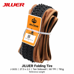 27.5 x 2.1 - Tan Sidewall