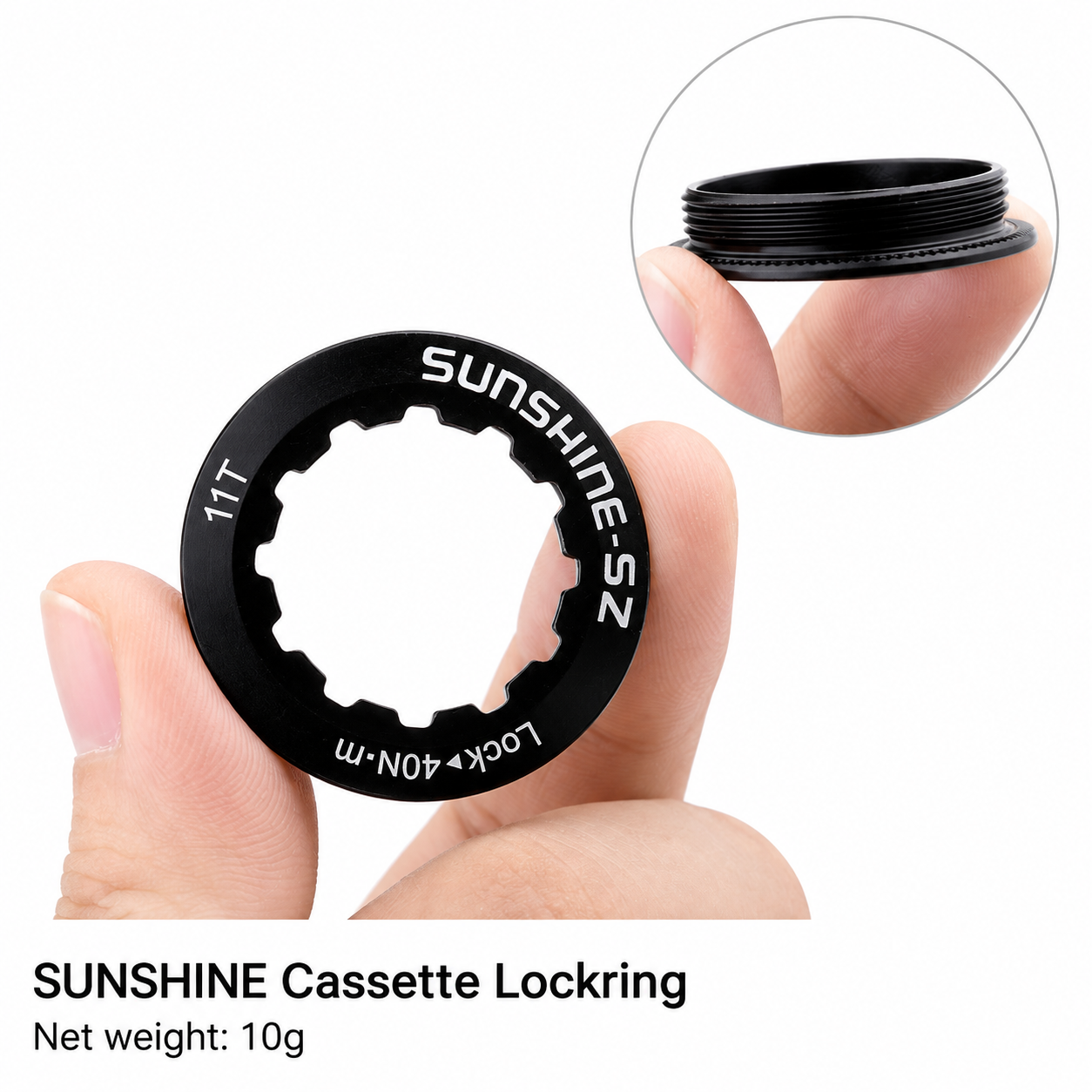 SUNSHINE Cassette Repair Sprockets 8-12 Speed 11T 12T 13T and Lockring