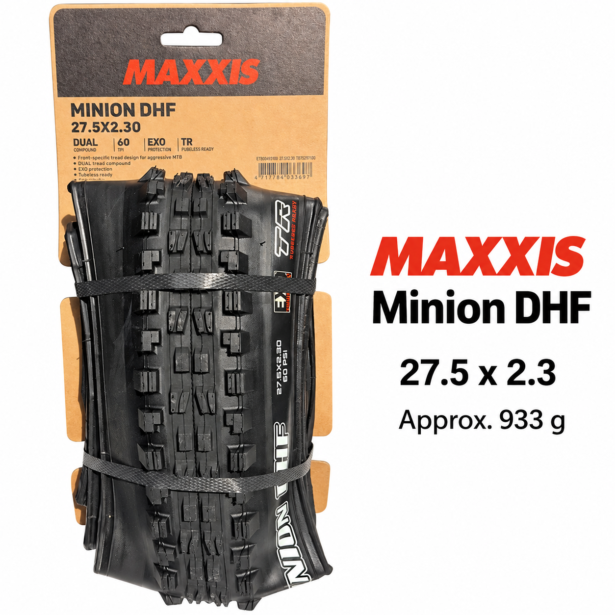 MAXXIS Minion DHF and DHR II Folding Mountain Bike Tires