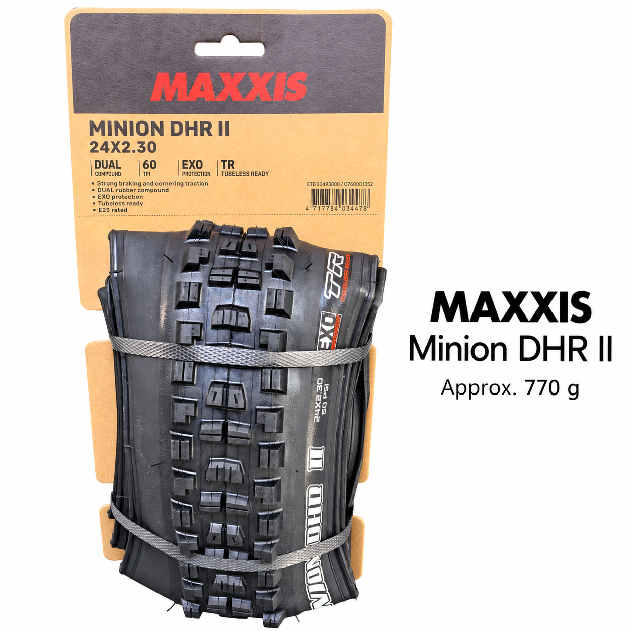 MAXXIS Minion DHF and DHR II Folding Mountain Bike Tires