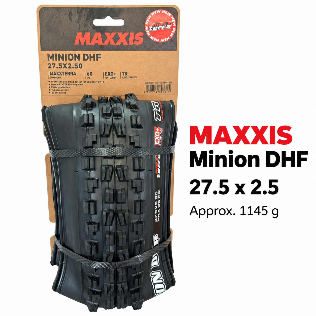 MAXXIS Minion DHF and DHR II Folding Mountain Bike Tires