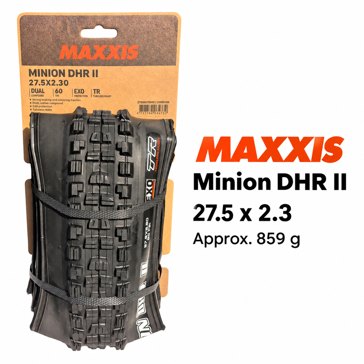 MAXXIS Minion DHF and DHR II Folding Mountain Bike Tires