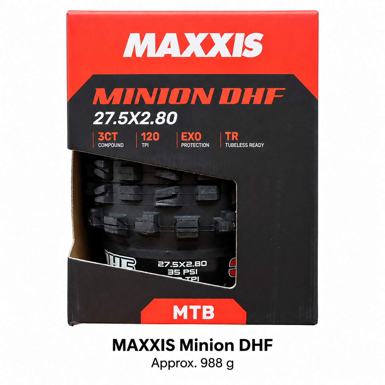 MAXXIS Minion DHF and DHR II Folding Mountain Bike Tires