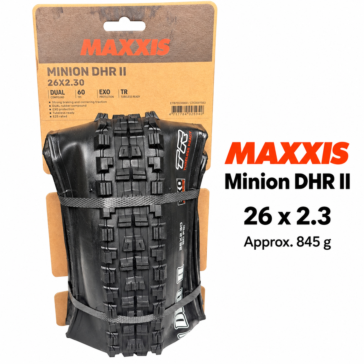 MAXXIS Minion DHF and DHR II Folding Mountain Bike Tires