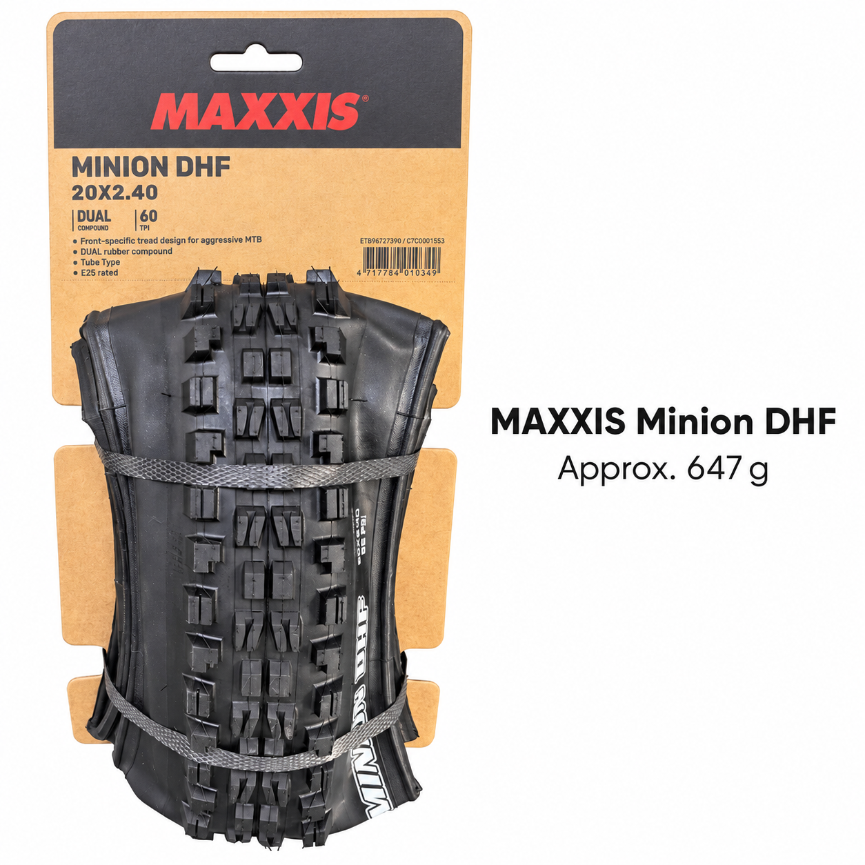 MAXXIS Minion DHF and DHR II Folding Mountain Bike Tires