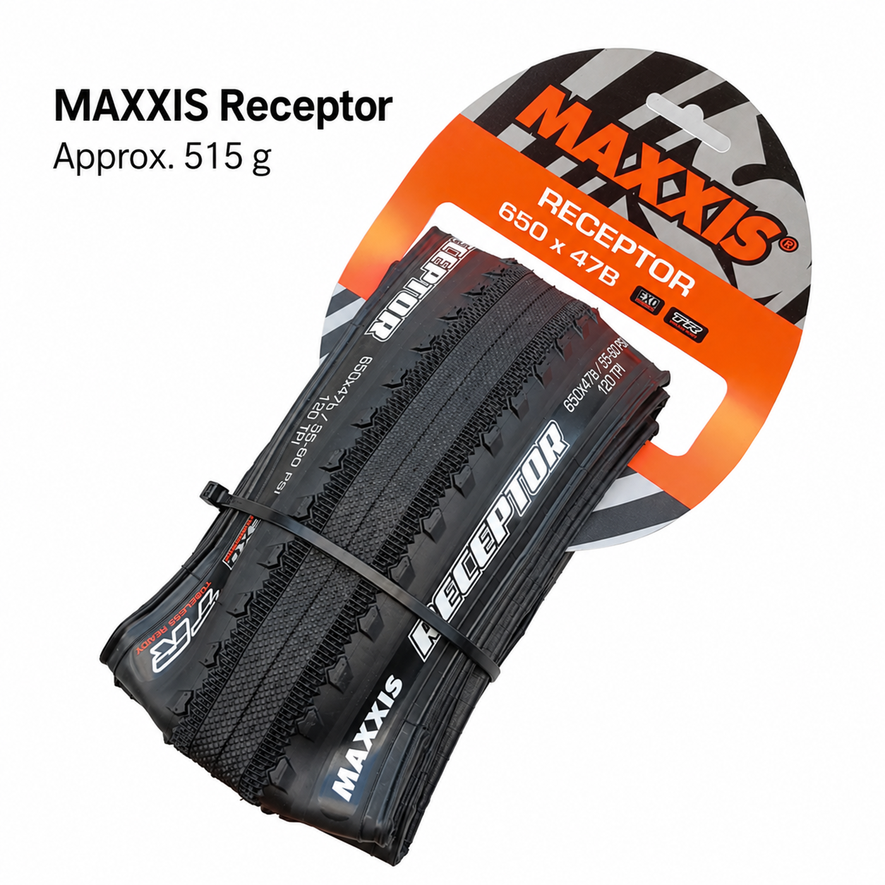 MAXXIS Receptor and Reaver EXO TR Folding Gravel Tires