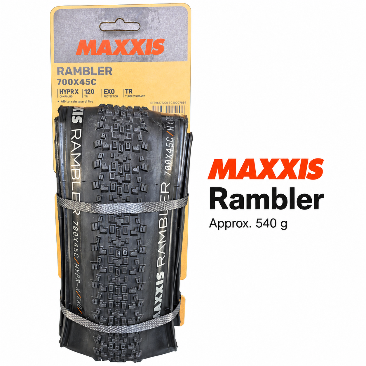 MAXXIS Rambler EXO TR Folding Gravel Tire