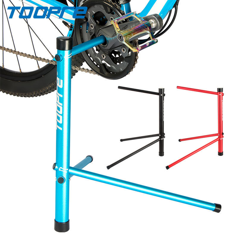 TOOPRE Hollow Crank Parking Rack, Portable Aluminum Alloy Bike Display and Maintenance Stand