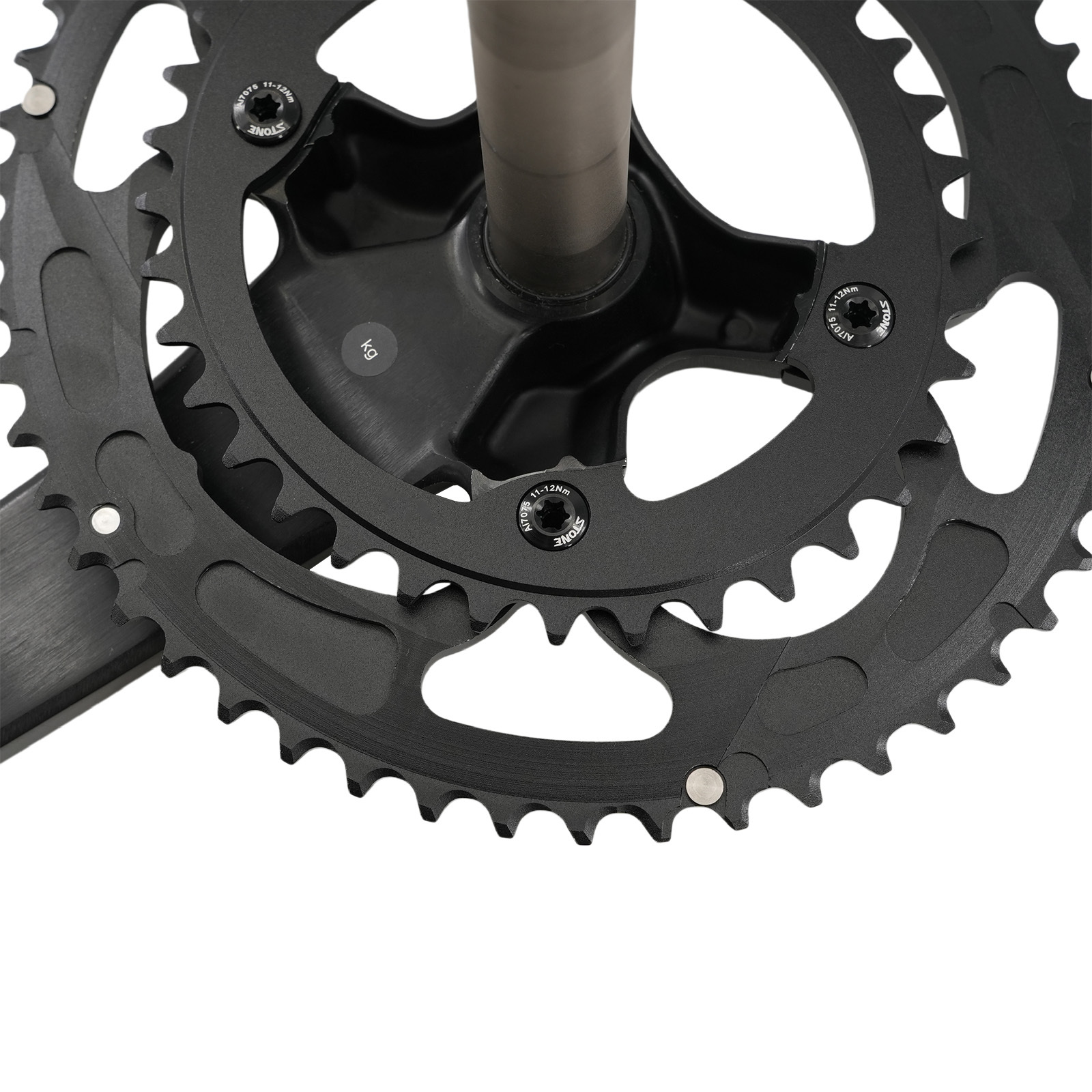 DJC 110BCD 4-Bolt Road Bike Double Chainring Round Oval 50-34T 52-36T 53-39T 54-40T for Shimano 105 Ultegra Dura Ace R7000 R8000 R9100 R9200