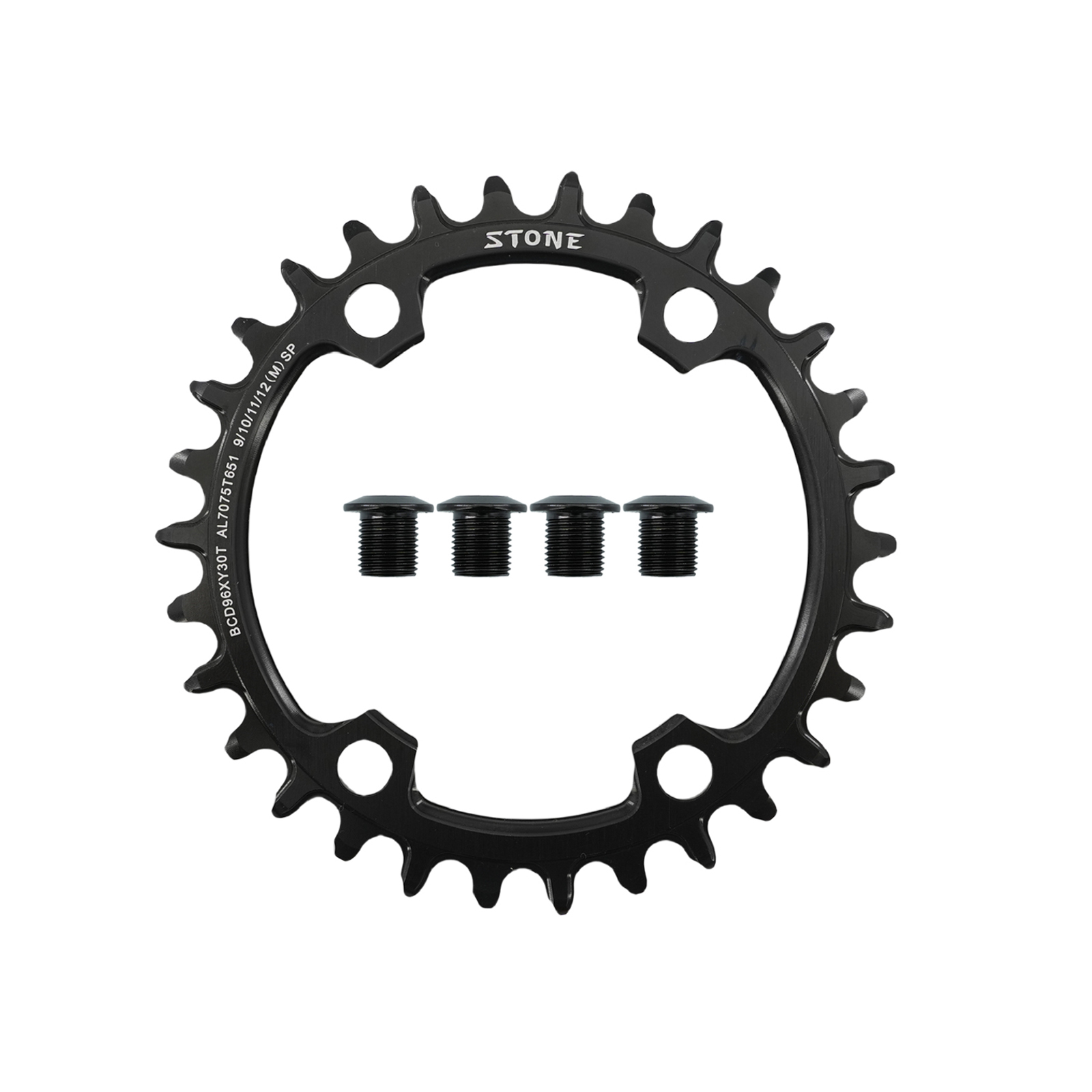 Stone bike Chainring 96BCD Round Oval for Deore M7000 M8000 M9000 M9020 m5100 MTB Bike Chain Wheel 30t 34 36 38 40 42 44 46T 48T 96bcd 12 Speed