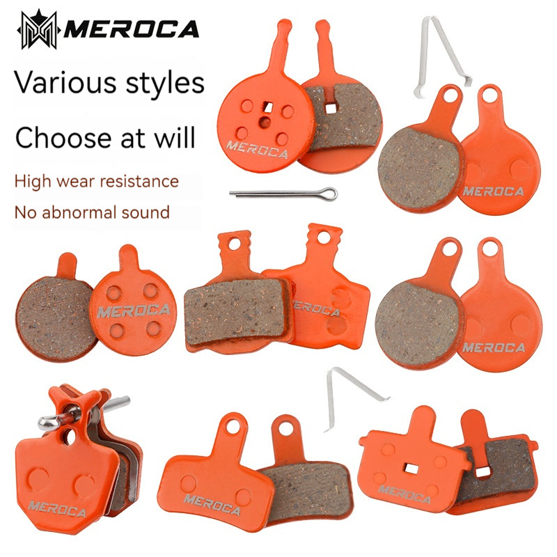 Meroca BIke Resin Brake Pads MTB For Shimano M375 M445 Mt200 BB5 BB7 Mountain Road Bike Hydraulic Disc Brake Pads