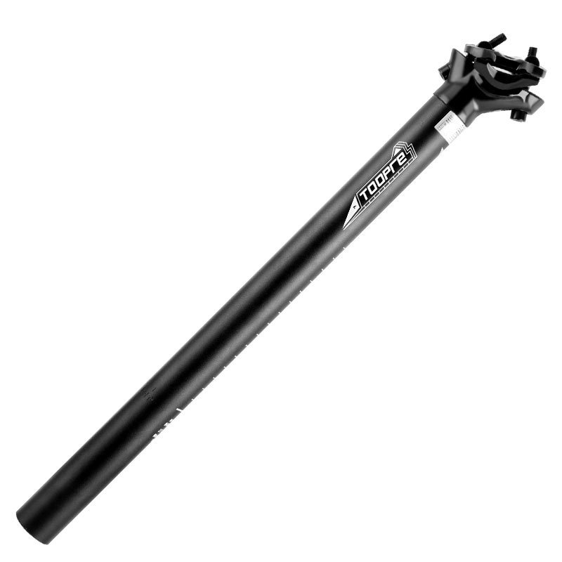 TOOPRE Bicycle Seatpost Mountain Bike Seatpost 25.4 27.2 28.6 30.4 30.8 31.6 Aluminum Alloy Extended Dual Bolt Setback Seatpost