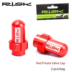 Presta Valve Cap - Red