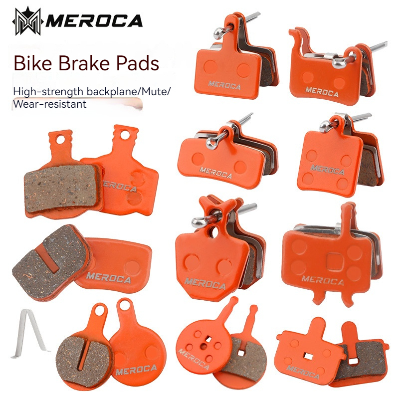 Meroca BIke Resin Brake Pads MTB For Shimano M375 M445 Mt200 BB5 BB7 Mountain Road Bike Hydraulic Disc Brake Pads