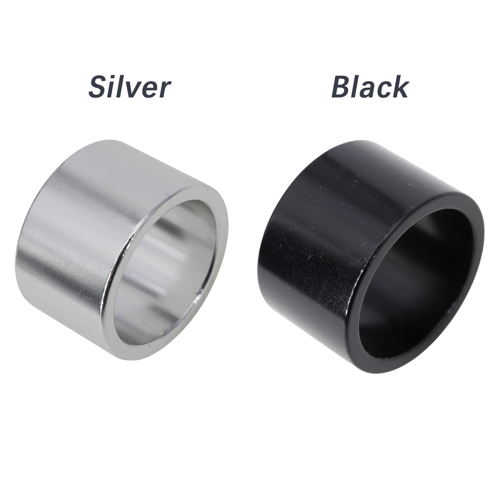 Neco 1 Inch 25.4mm 20/10/5/3/2mm Bicycle Headset Stem Al Bike Fork Star Nut Top Cap Cover Adjusting Dust Cover Spacer Washer