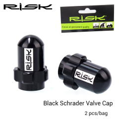 Schrader Valve Cap - Black