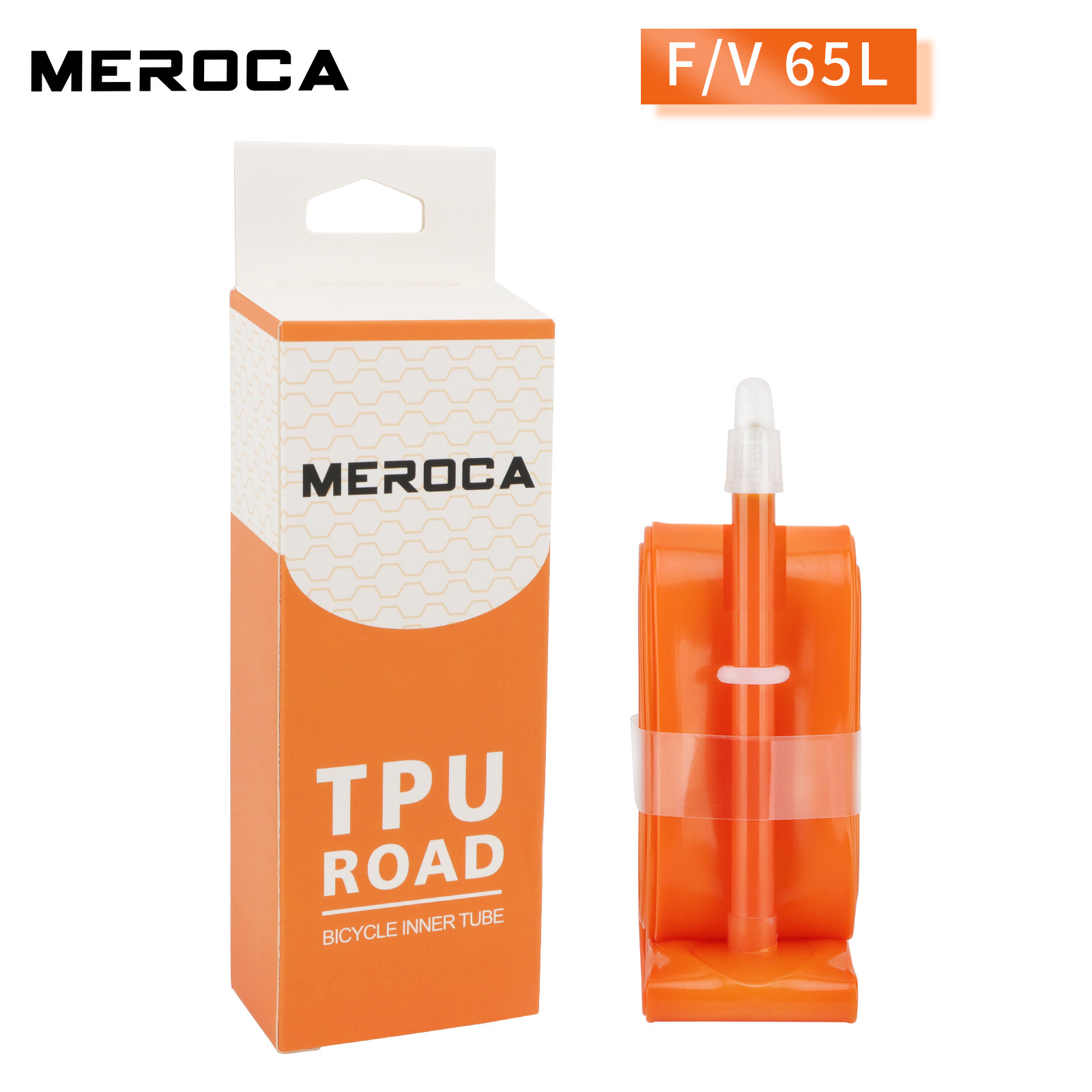 MEROCA TPU Inner Tube  Ultralight Inner Tube for Road Bicycles 700C*23-35C 45/65/80L Presta Valve