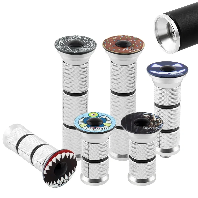 MUQZI Fork Expander Plug Bike 28.6mm Fork Steerer MTB Road Bicycle Headset Top Cover Stem Top Cap