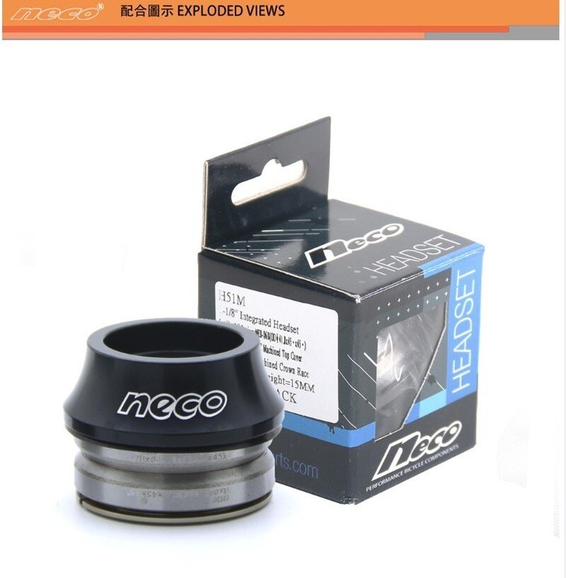 Neco bearing headset 41 41.8 mm IS41 IS42 IS41.8 Integrated  Threadless MTB Road Bike Headset