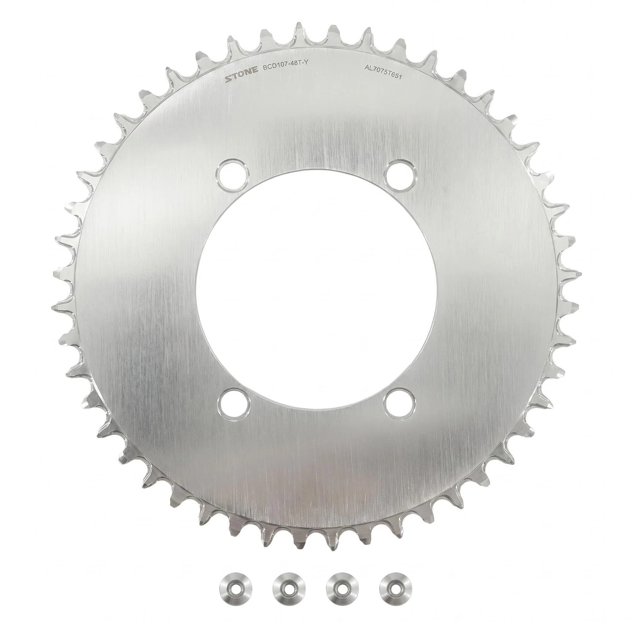 Stone Round Chainring 107BCD for Sram Force AXS 12S Crankset 107 Bcd MTB Road Bike Chainwheel 34 36 40 42 54 56 58 60T AXS Flattop T-type
