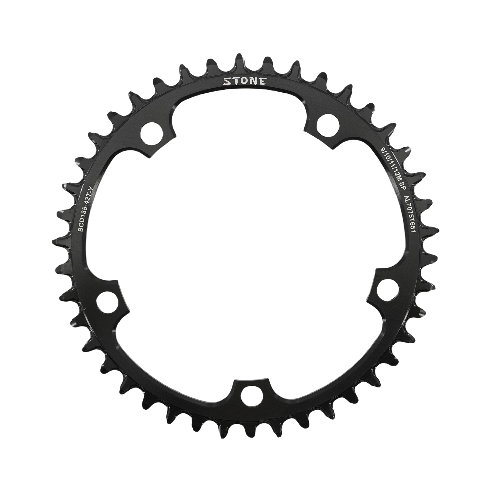 Stone 135BCD Chainring Round Narrow Wide 42 44 46 48 52 54 56T 58 60T tooth Road MTB Bike ChainWheel for campagnolo