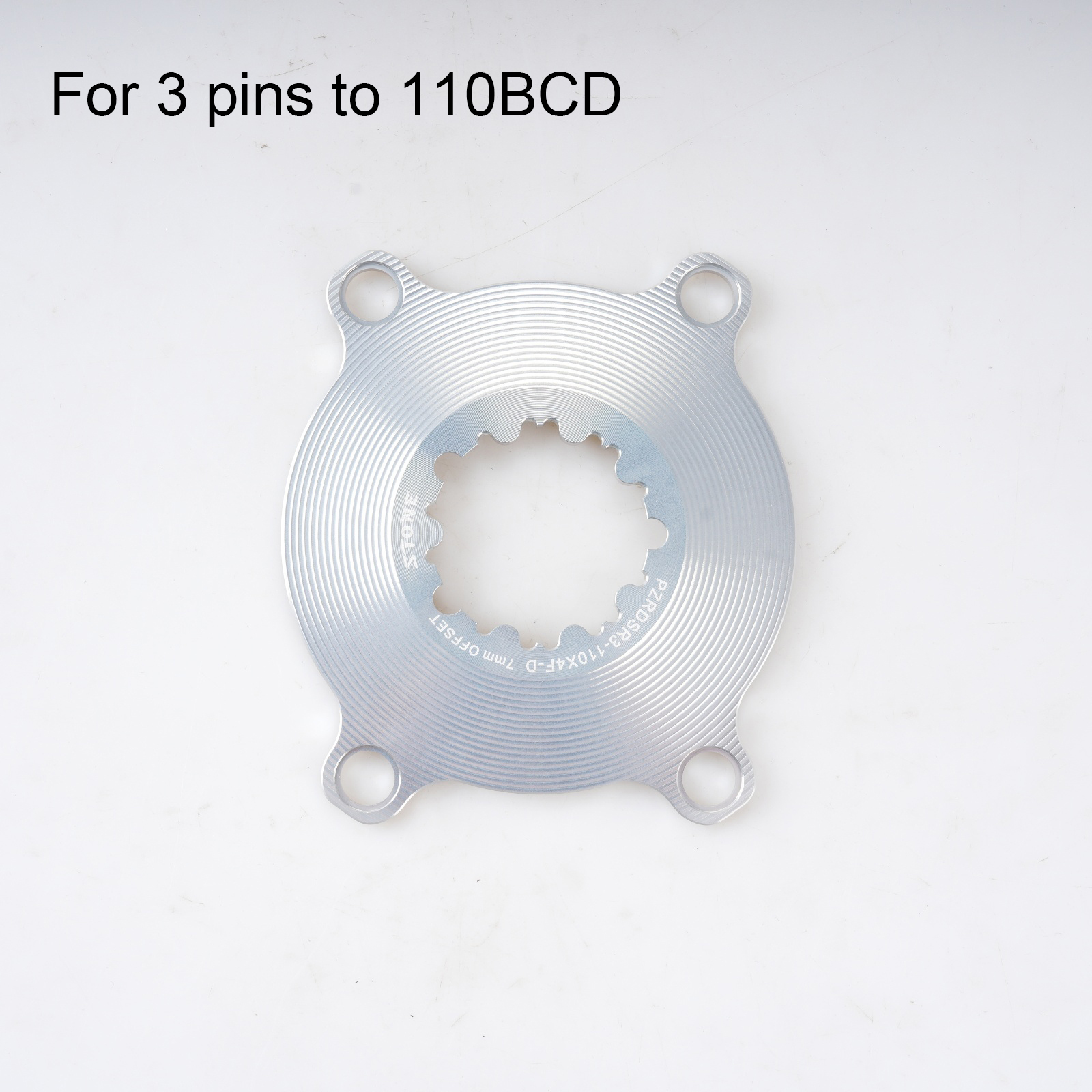 STONE bike chainring spider  1x speed 110bcd for crankset 3 pins 8 pins EC90 XXE GP3 kapic aldhu vegast for sram for rotor for easton direct mount axs flattop FORCE RED single speed AXS Flattop T-type 8 bolts pins 7mm offset
