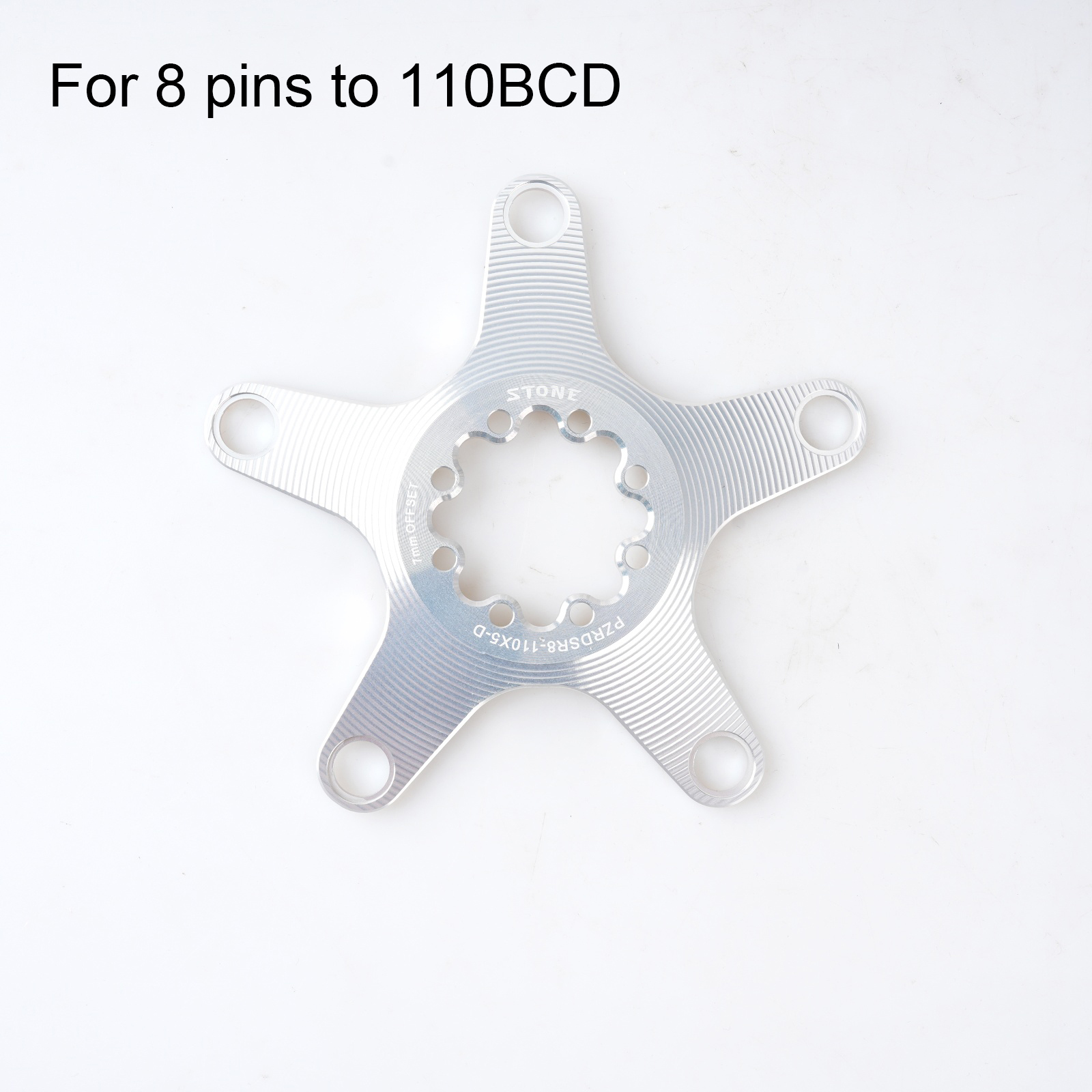STONE bike chainring spider  1x speed 110bcd for crankset 3 pins 8 pins EC90 XXE GP3 kapic aldhu vegast for sram for rotor for easton direct mount axs flattop FORCE RED single speed AXS Flattop T-type 8 bolts pins 7mm offset