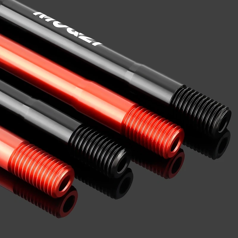 MUQZI MTB Thru Axle 15x100 15x110 12x142 12x100 12x148 Road Bicycle Wheel Axle 12mm 15mm Hub Thru Axle Fork Shaft