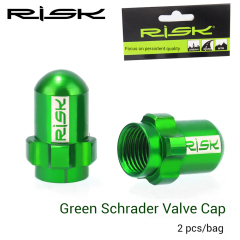 Schrader Valve Cap - Green