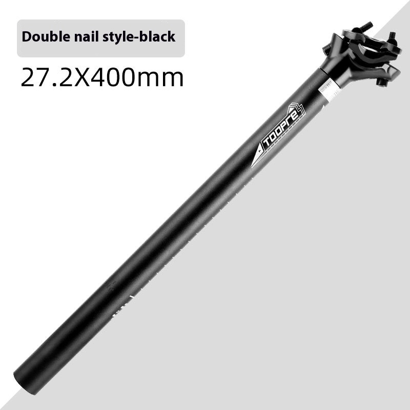 TOOPRE Bicycle Seatpost Mountain Bike Seatpost 25.4 27.2 28.6 30.4 30.8 31.6 Aluminum Alloy Extended Dual Bolt Setback Seatpost