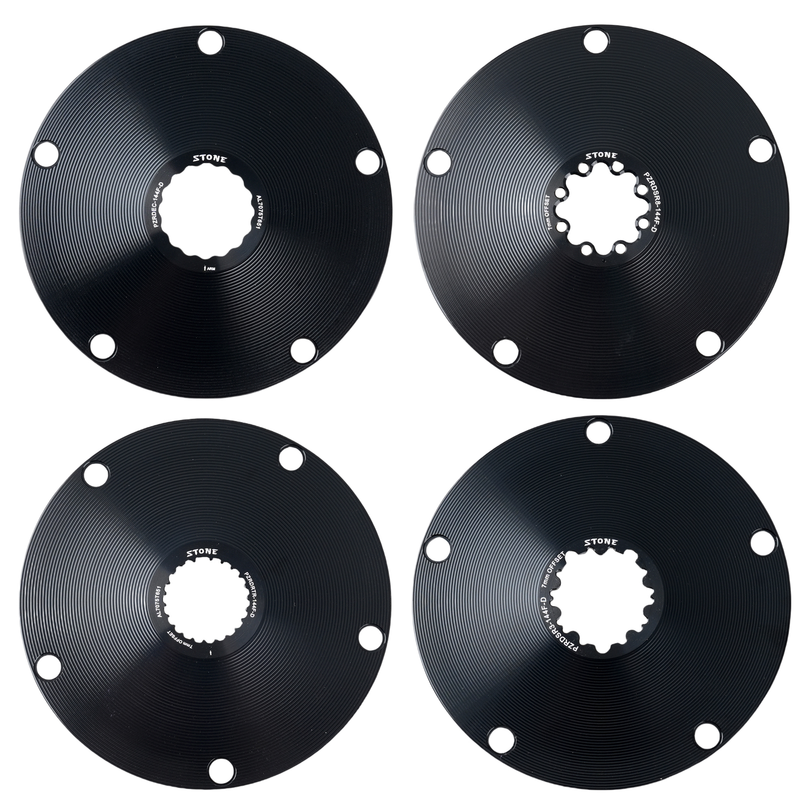 STONE bike chainring spider 144bcd for crankset 3 pins 8 pins bolts EC90 XXE GP3 kapic aldhu vegast for sram for rotor for easton direct mount axs flattop FORCE RED single speed 1x AXS Flattop T-type 8 bolts pins