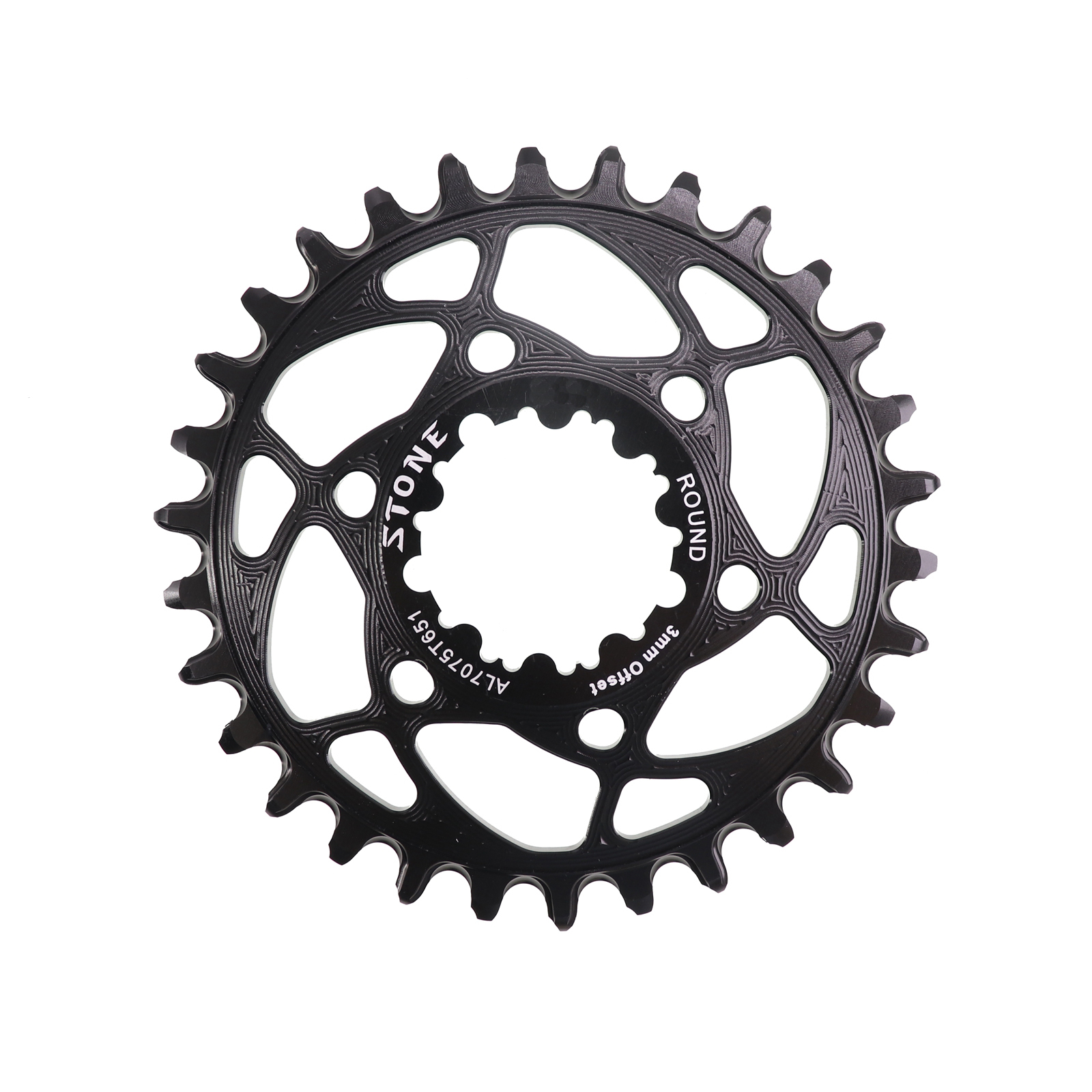 Stone GXP  Bike Chainring 3mm Offset Direct Mount Round for Sram Boost 148 X9 X0 XX1 X01 28t 30t 32 34t 36 38 40T Chainwheel