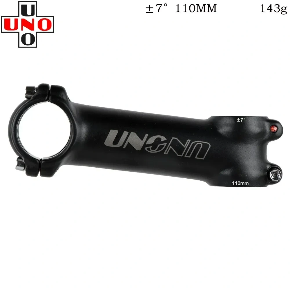 UNO Stem Bike Ultralight 7 17 35 Degree Road Stem Fork 28.6x31.8mm 60/70/80/90/100/110/120/130mm Mountain MTB Bicycle Kalloy