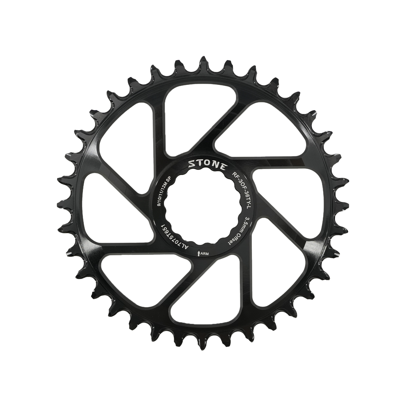 Stone Round Chainring for RaceFace Next SL SIXC Atlas Turbine AEffect Cinch 26T - 40T 3.5MM Offset Direct Mount Chainwheel Boost Compatible