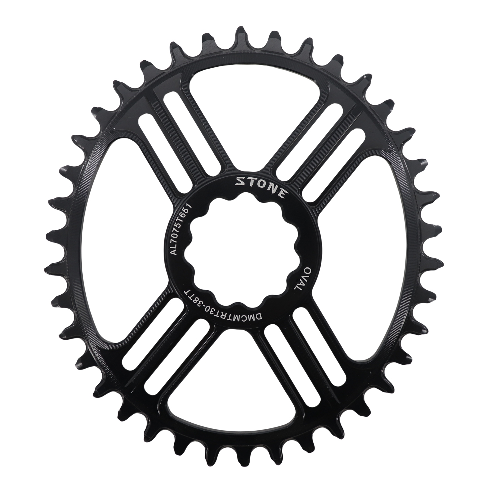 Stone Round Oval Chainring For Rotor 30mm REX 1.1 REX 2.1. 3D+ XC2 3DF XC2 5mm Offset 30T 32 34 36 38T MTB Bike Chainwheel DM