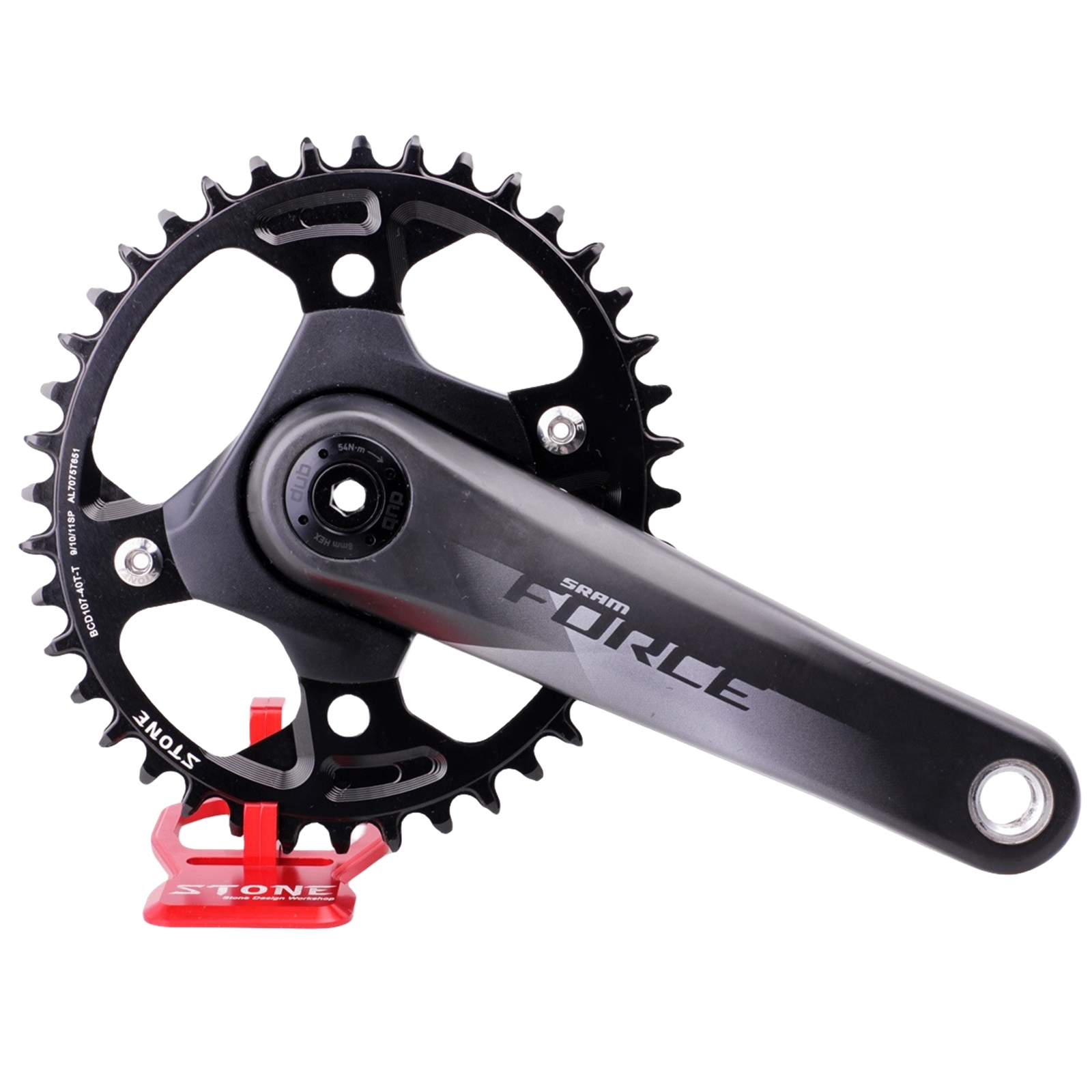 Stone Oval Bike Chainring 107BCD for Sram Force AXS 12S Crankset 107 Bcd MTB Road Bike Narrow and Wide Chainwheel 36T To 60T