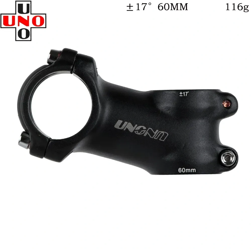 UNO Stem Bike Ultralight 7 17 35 Degree Road Stem Fork 28.6x31.8mm 60/70/80/90/100/110/120/130mm Mountain MTB Bicycle Kalloy