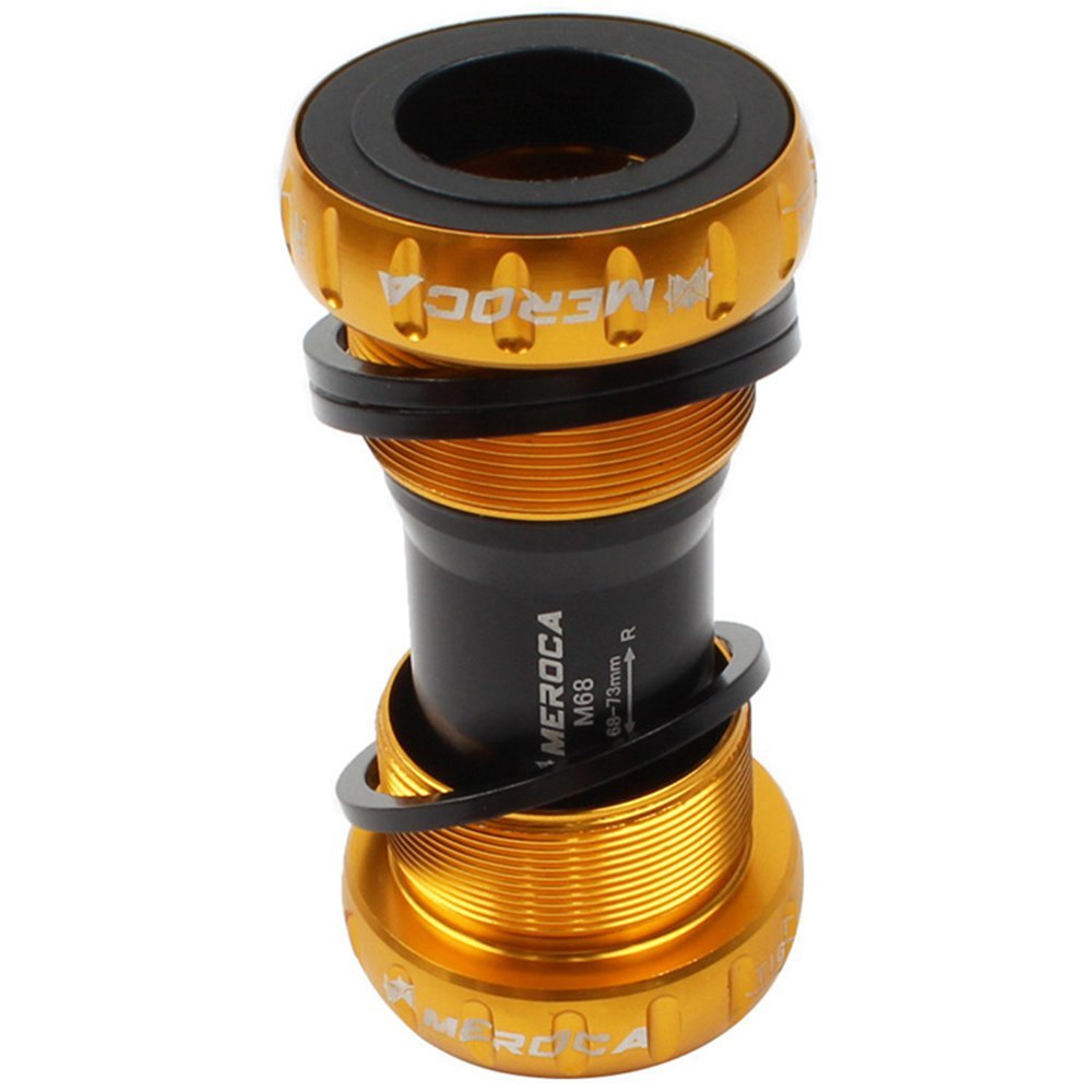 Meroca Bike Bottom bracket 68 Threaded BB English BSA 68 Bottom bracket 68 73 22 24 19 mm for Shimano for Sram GXP