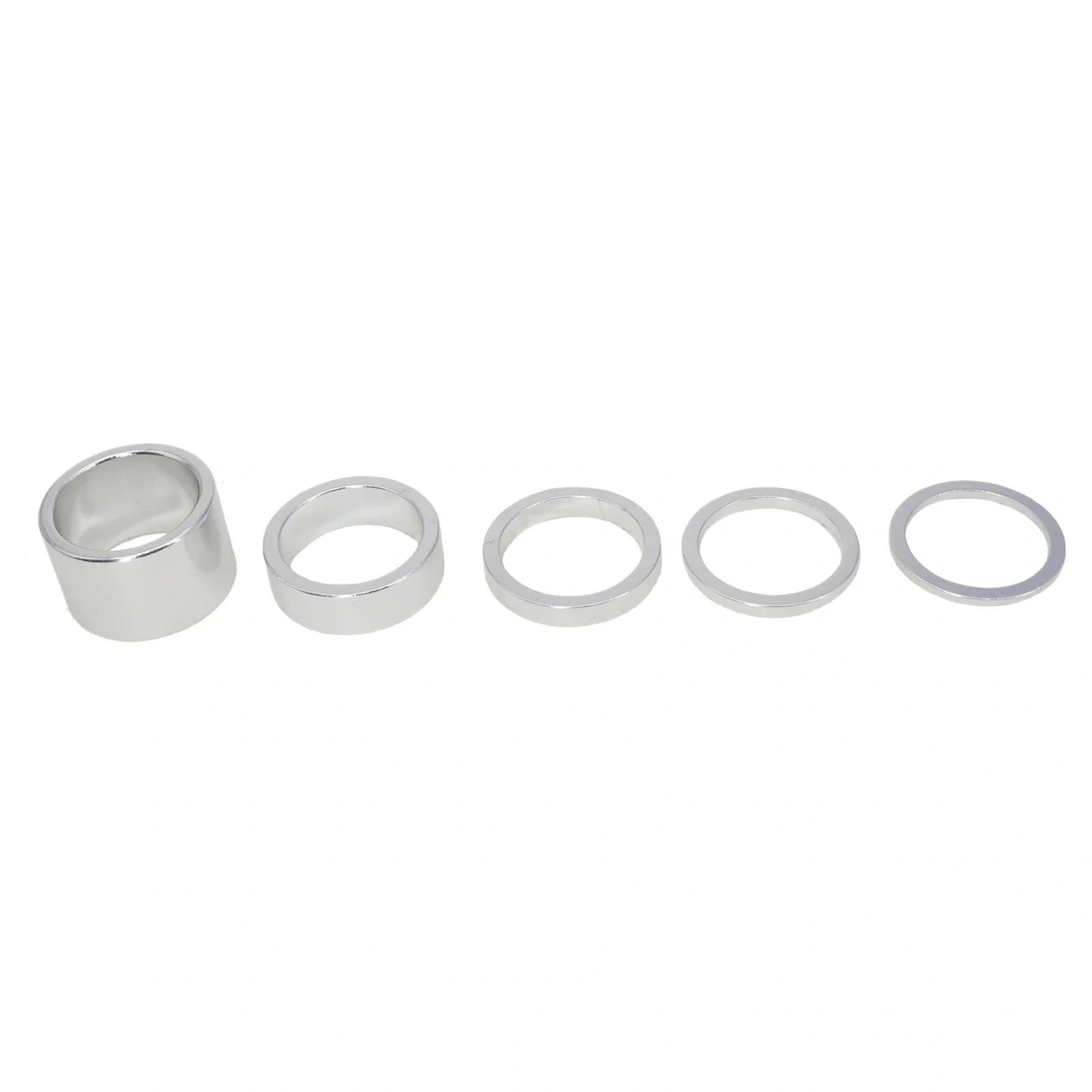 Neco 1 Inch 25.4mm 20/10/5/3/2mm Bicycle Headset Stem Al Bike Fork Star Nut Top Cap Cover Adjusting Dust Cover Spacer Washer