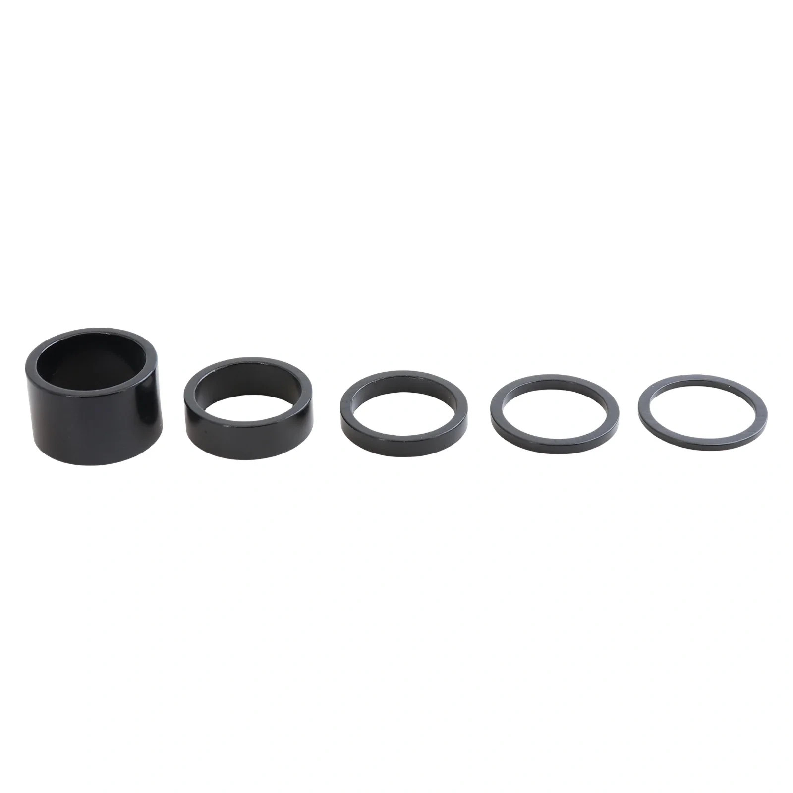 Neco 1 Inch 25.4mm 20/10/5/3/2mm Bicycle Headset Stem Al Bike Fork Star Nut Top Cap Cover Adjusting Dust Cover Spacer Washer