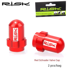 Schrader Valve Cap - Red