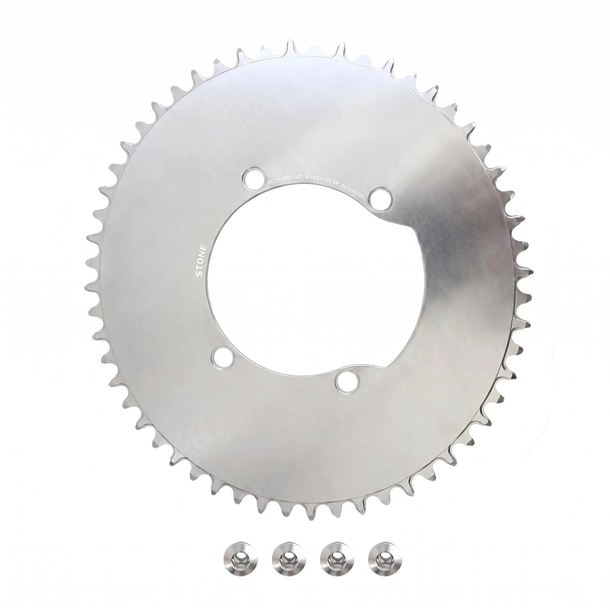 Stone 110BCD Oval Chainring  Narrow Wide Tooth for Shimano 105 R7100 UT R8100 DA R9200 110 Bcd 34 40 42T 46T 48 50T 54 56 58T Road Bike 9-12 Speed
