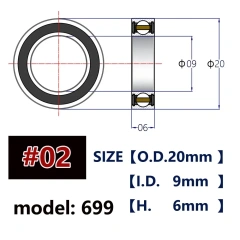 neco-hub bearing-699