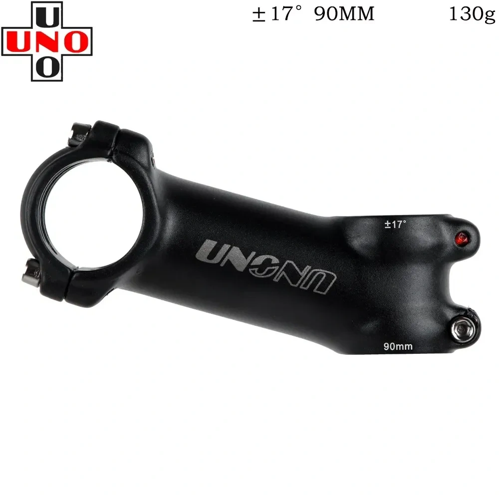 UNO Stem Bike Ultralight 7 17 35 Degree Road Stem Fork 28.6x31.8mm 60/70/80/90/100/110/120/130mm Mountain MTB Bicycle Kalloy