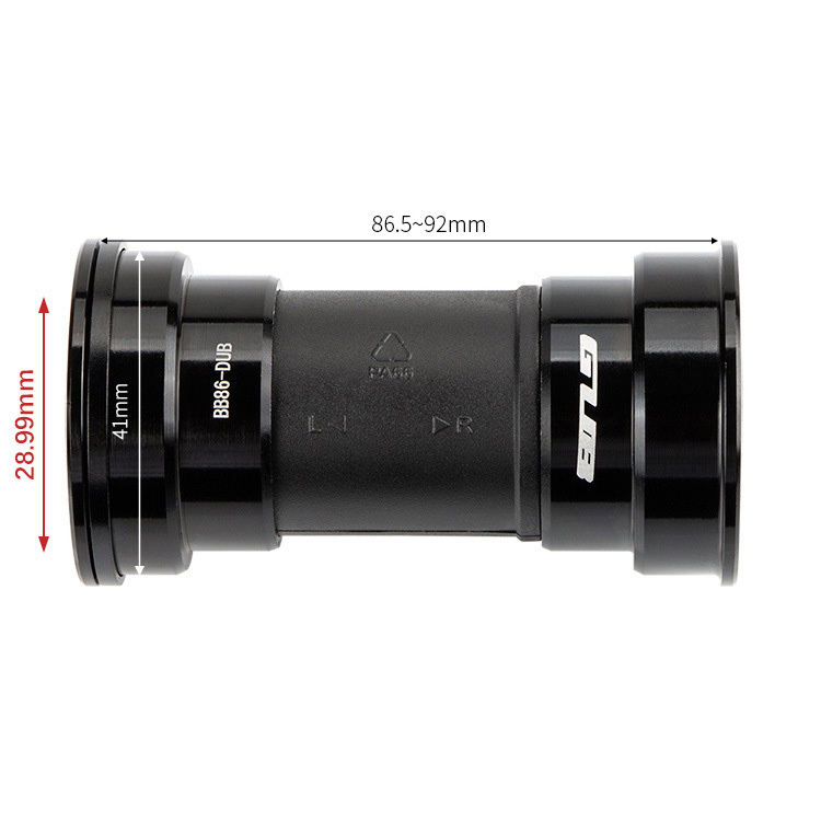 GUB BB86-DB MTB Road Bike External Bearing Bottom Brackets for DUB 29mm 28.99mm BB Rotor Crankset chainwheel bicycle BB