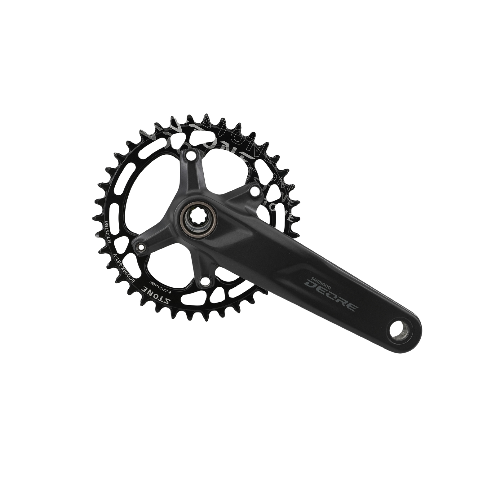 Stone Bike Chainring 96BCD Round Oval for Deore M7000 M8000 M9000 M9020 M5100 MTB Bike Chain Wheel 30t 34 36 38 40 42 44 46T 48T 96bcd 12 Speed