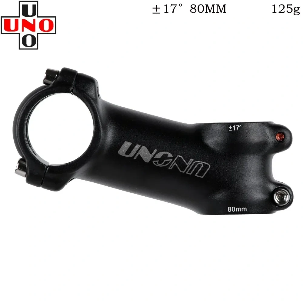 UNO Stem Bike Ultralight 7 17 35 Degree Road Stem Fork 28.6x31.8mm 60/70/80/90/100/110/120/130mm Mountain MTB Bicycle Kalloy